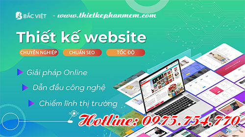 Thiết kế website tại Hà Nội - Hotline: 0975754770