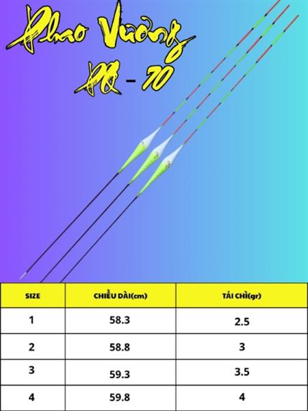 Phao Vương HEPAOPAO mã PQ - 70